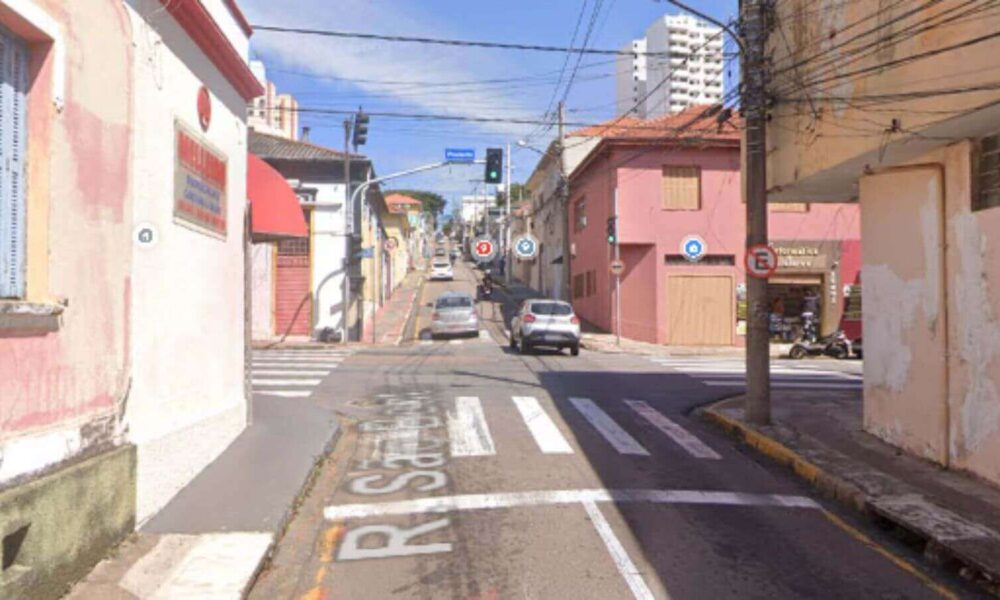 Rua São Bento em Jundiaí