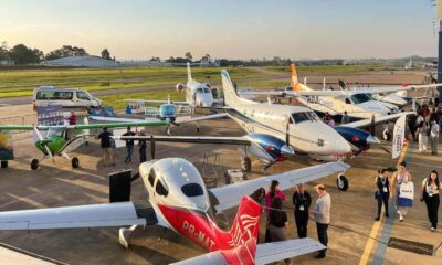 Aviatrade evento de aviação no Aeroporto de Jundiaí