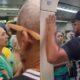 Membros da Gaviões barram entrada de bolsonaristas em metrô
