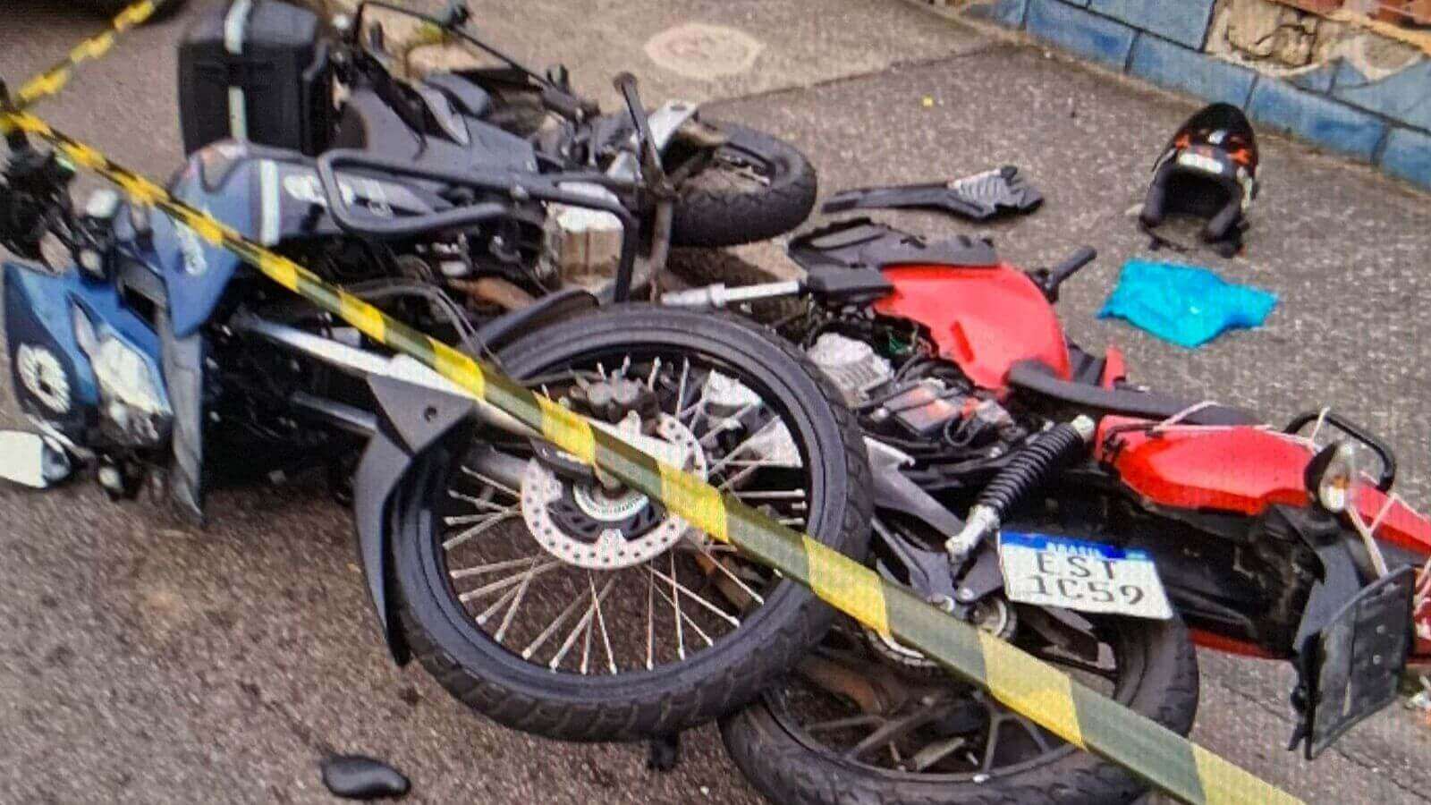 Motociclista de aplicativo de 'saidinha' sofre acidente com cliente ao fugir da polícia em Jundiaí