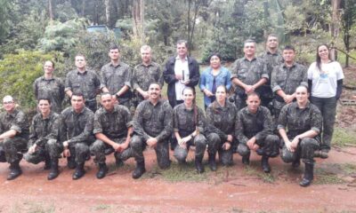 Mata Ciliar de Jundiaí recebe encontro do 5º Batalhão Ambiental da Polícia Militar de SP