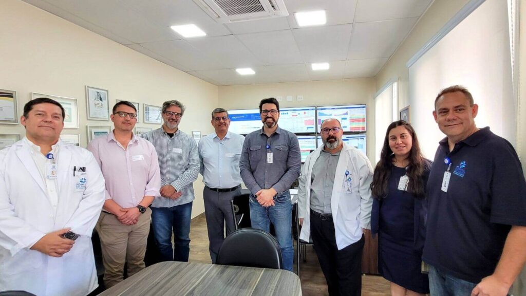 Representantes de três cidades visitam Hospital São Vicente