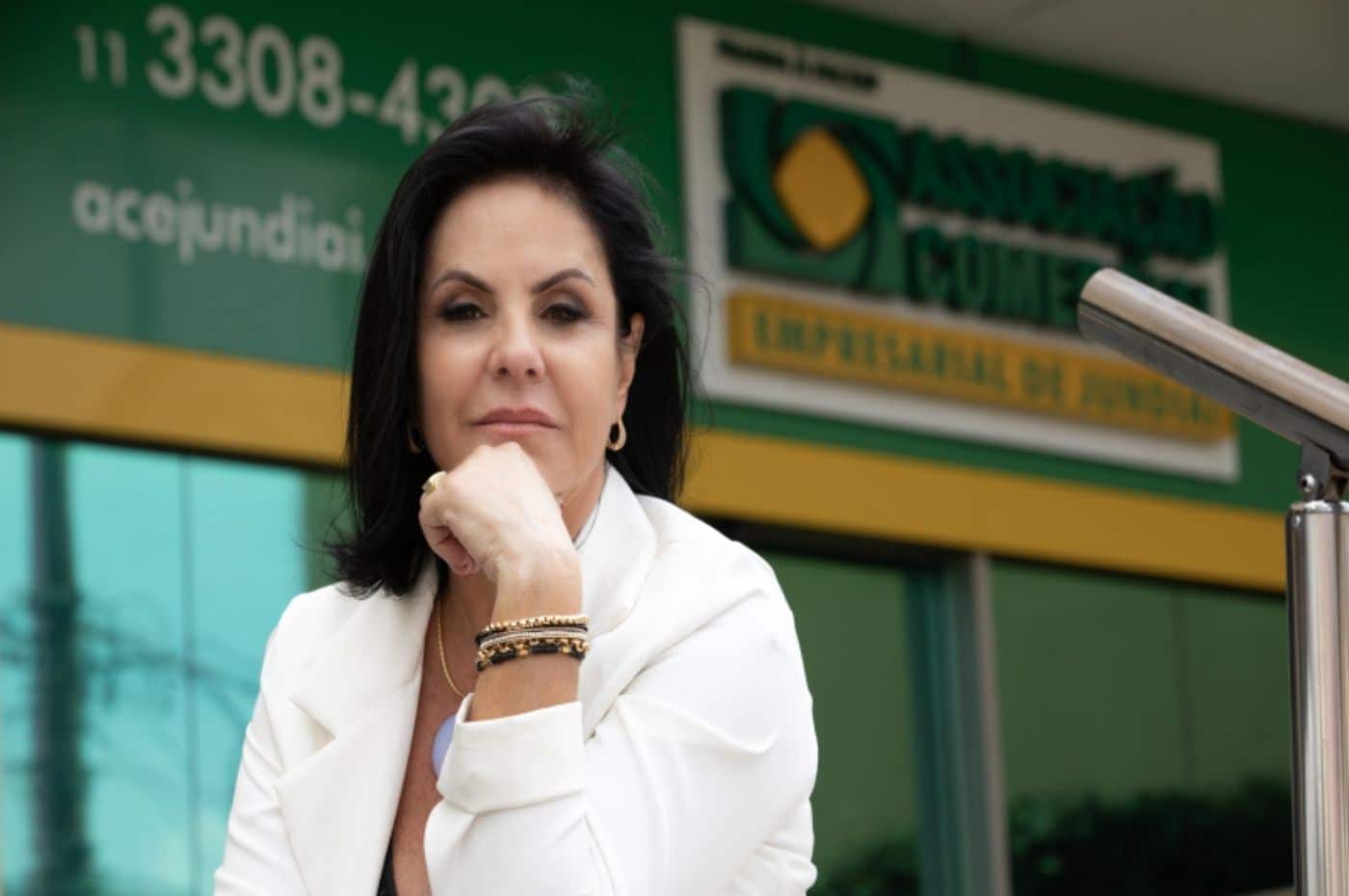 Leandra Cristina Maia Diniz, presidente da ACE Jundiaí