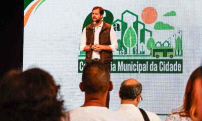 O Prefeito Luiz Fernando Machado fez a abertura da 6ª Conferência Municipal da Cidade