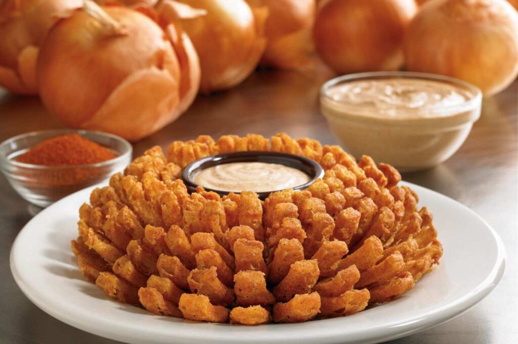Prato Bloomin' Onion, do Outback Steakhouse