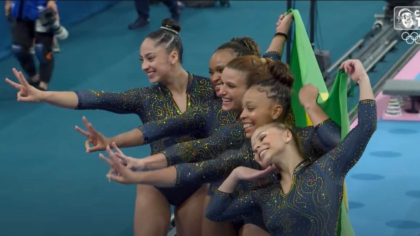 Brasil conquista bronze na ginástica artística nas Olimpíadas 2024