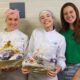Dupla da Faculdade Belas Artes no concurso 'Jovens Talentos da Gastronomia', que tem patrocínio da Castelo Alimentos