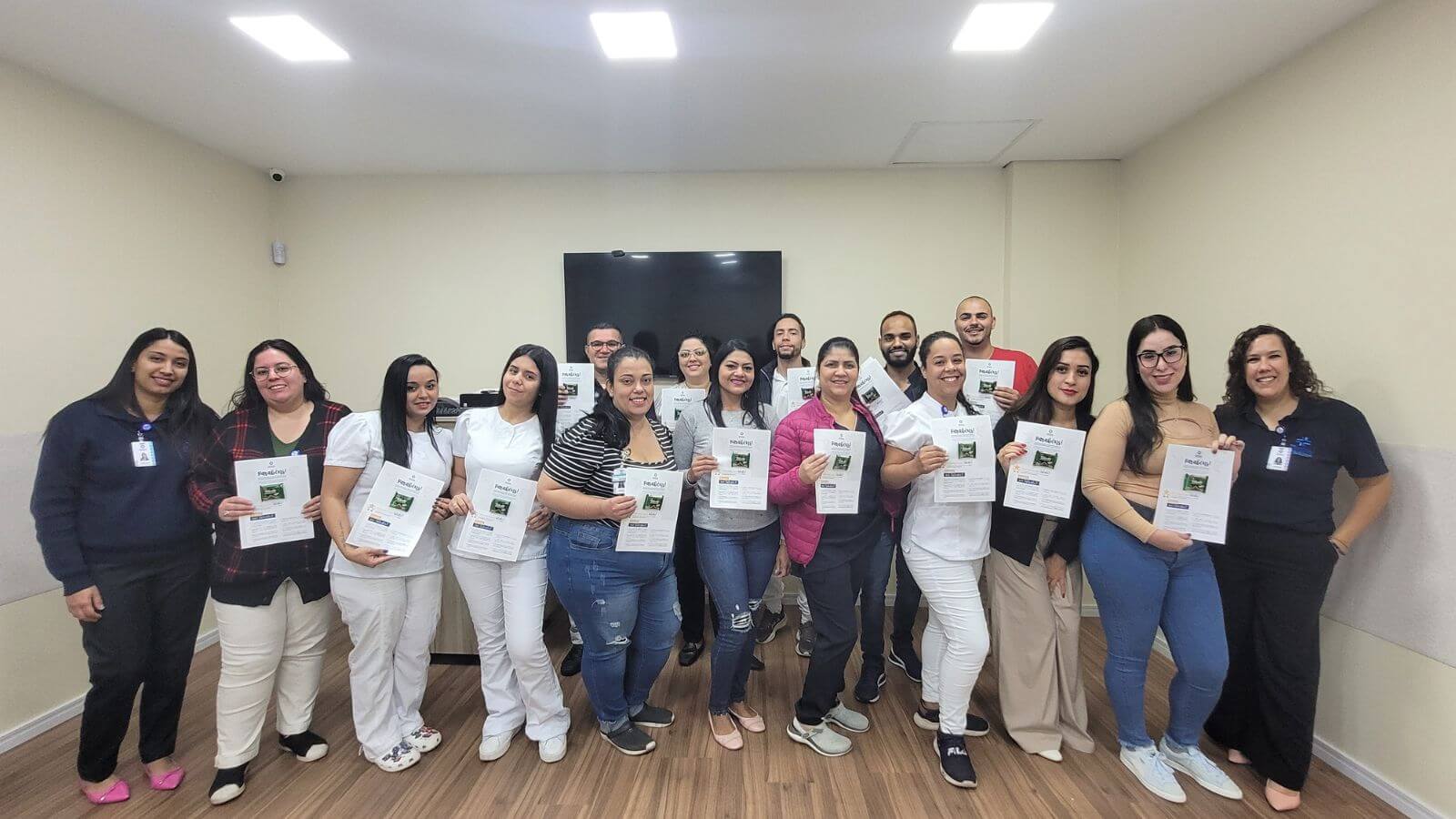 Colaboradores do Hospital São Vicente de Paulo