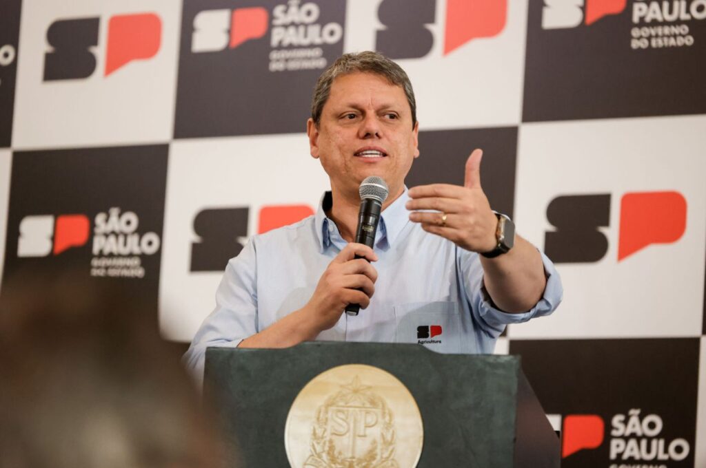 Governador Tarcísio de Freitas assinou convênio que beneficiará o agronegócio de Jundiaí