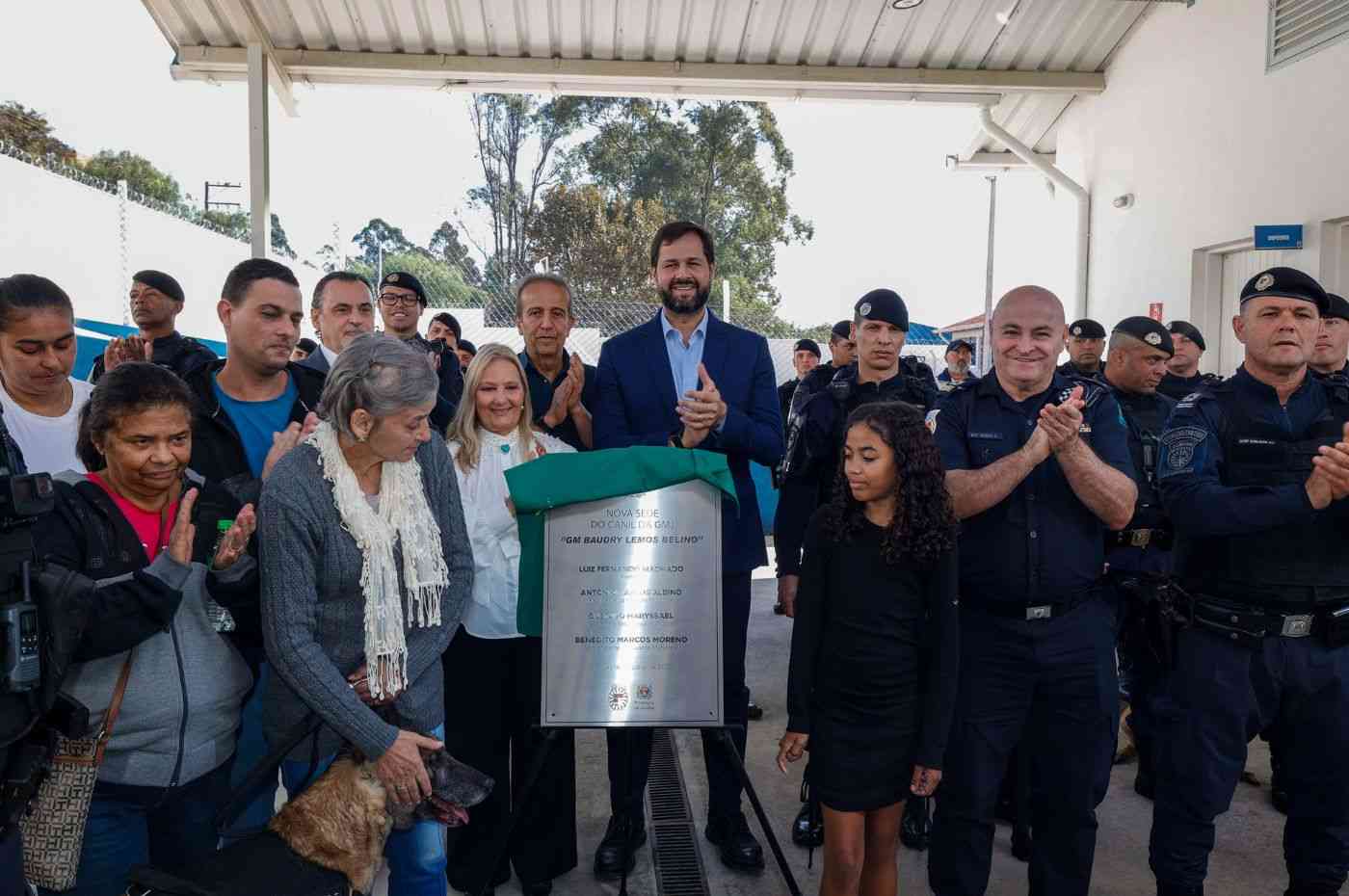 Inauguração do novo canil da Guarda Municipal de Jundiaí