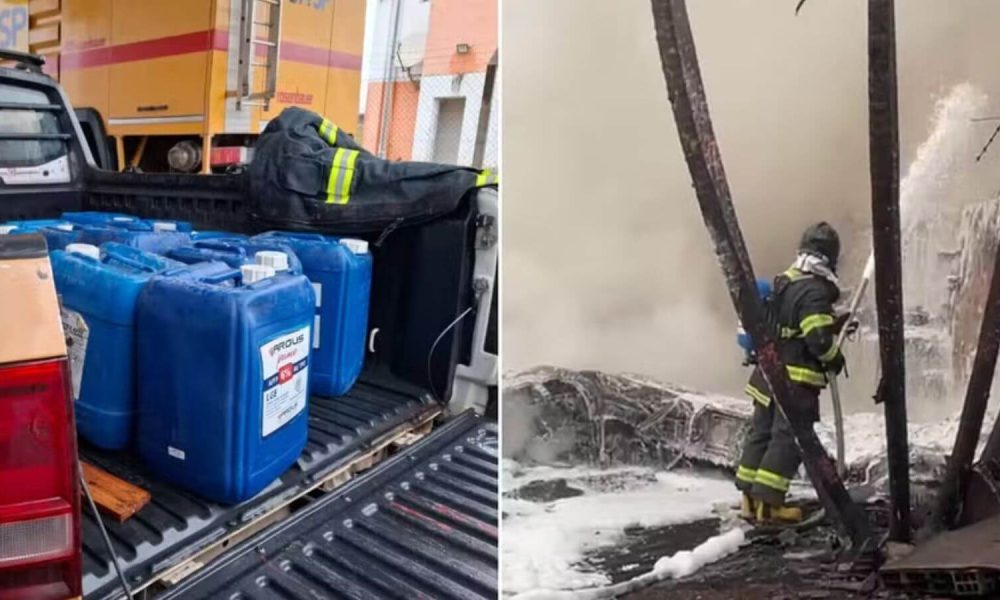 Aeroporto de Jundiaí enviou espuma para conter incêndio em avião que caiu em Vinhedo