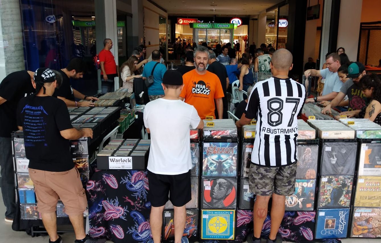 Feira de Discos acontece neste sábado, em Jundiaí