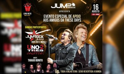 Jumpbarbecue promove evento para ajudar a Banda These Days nesta sexta-feira