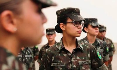 Mulheres poderão participar de alistamento voluntário no serviço militar