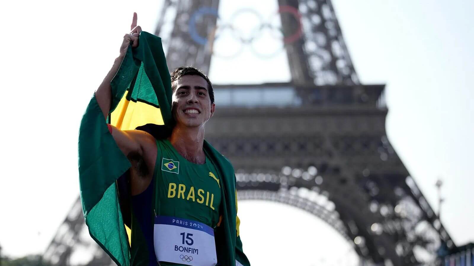 Caio Bonfim ganha medalha de prata na marcha atlética nas Olimpíadas de Paris