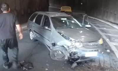 Motorista morre após passar mal e bater carro em túnel de Jundiaí