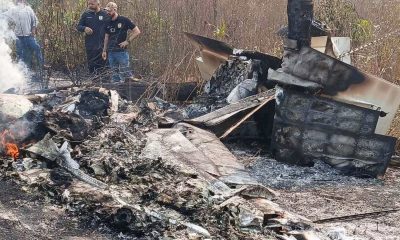 A queda de avião ocorreu em uma fazenda próxima ao Rio Teles Pires