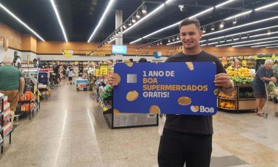 Clientes ganham um ano de compras com campanha do Boa Supermercados