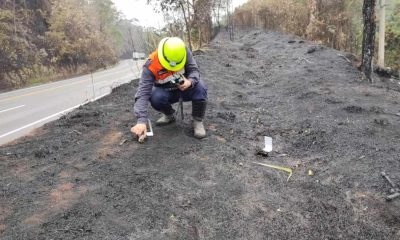 Pontos na Serra do Mursa sendo investigados