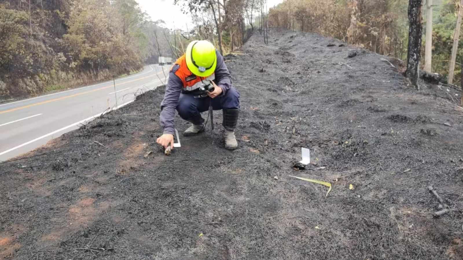 Pontos na Serra do Mursa sendo investigados