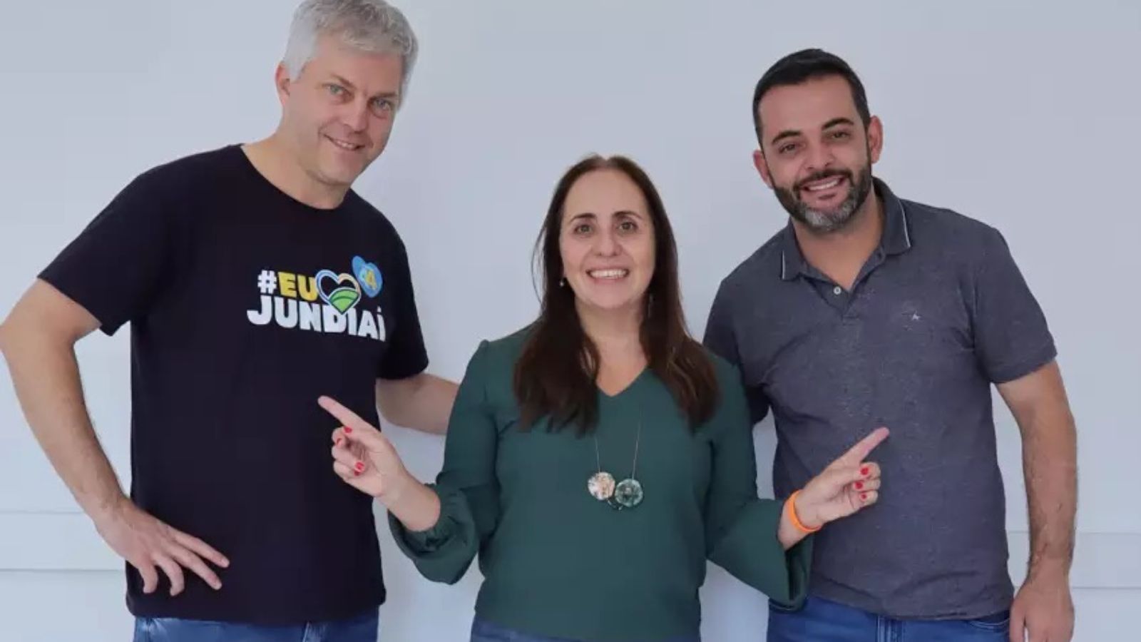 Deputada Federal Adriana Ventura com Gustavo Martinelli e Ricardo Benassi