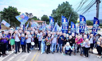 Gustavo Martinelli em passeata