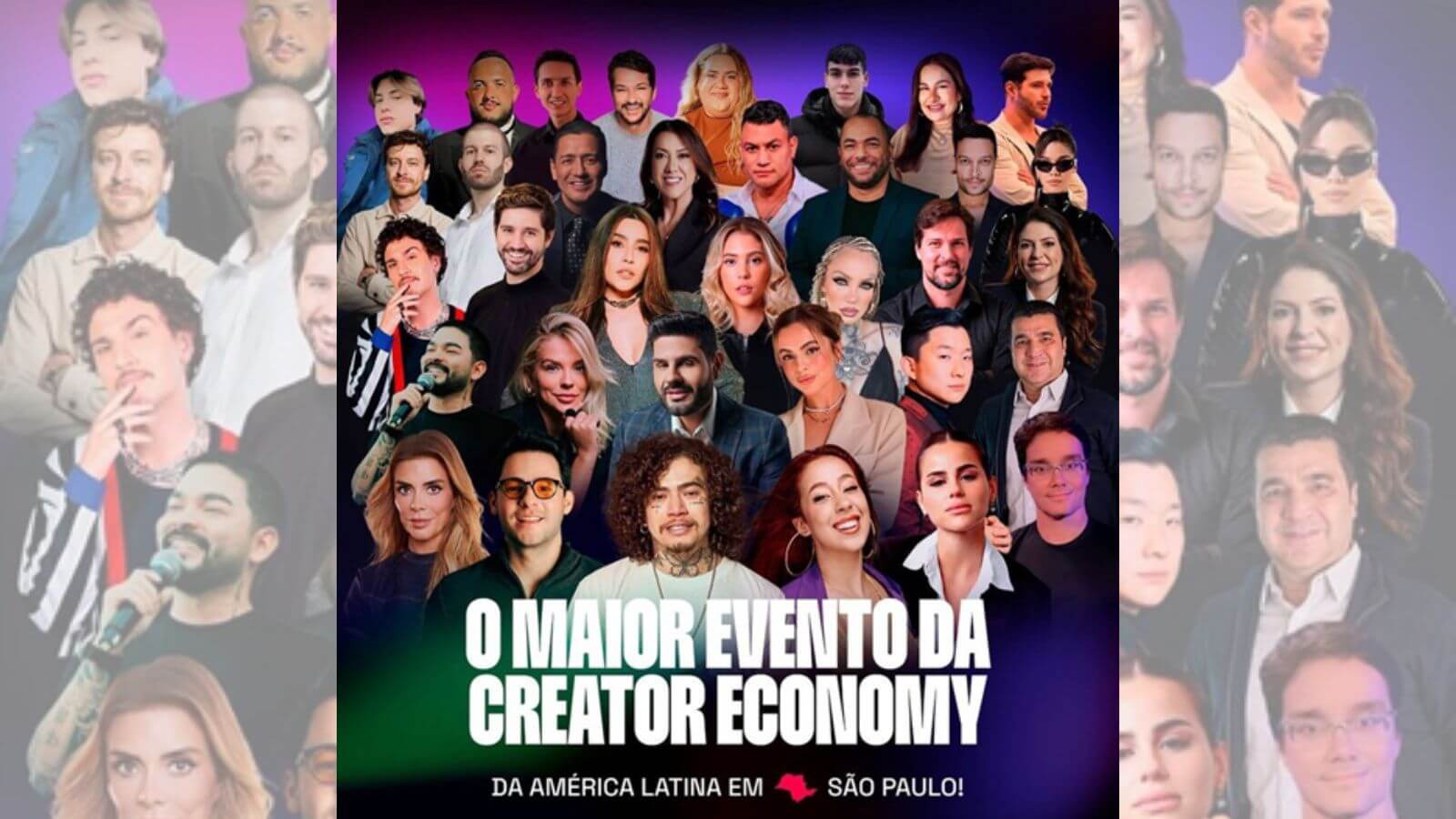 Influent Summit terá participação de diversos criadores de conteúdo do Brasil