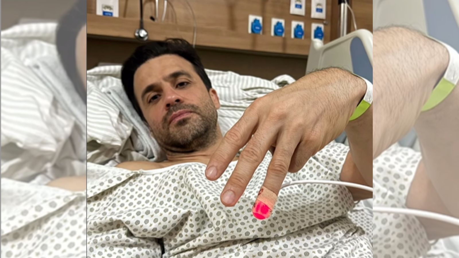 Pablo Marçal no hospital