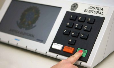 Urna Eleição 2024 para votação