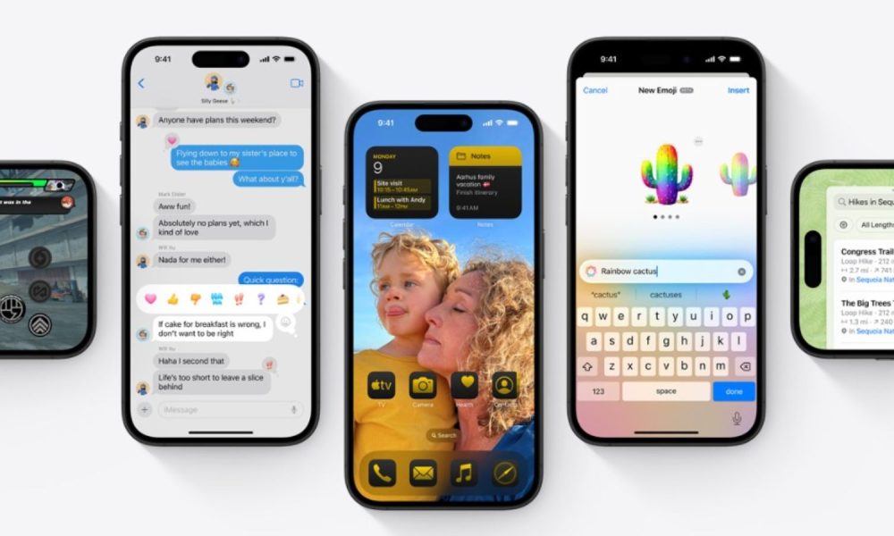 Novo iOS 18