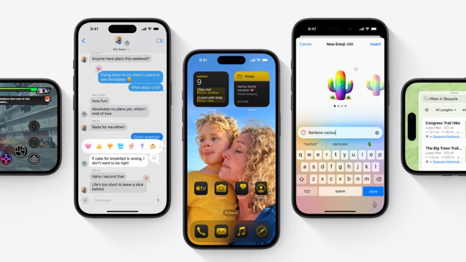 Novo iOS 18