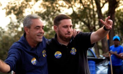 Professor Rodolfo e João Paulo em Várzea Paulista