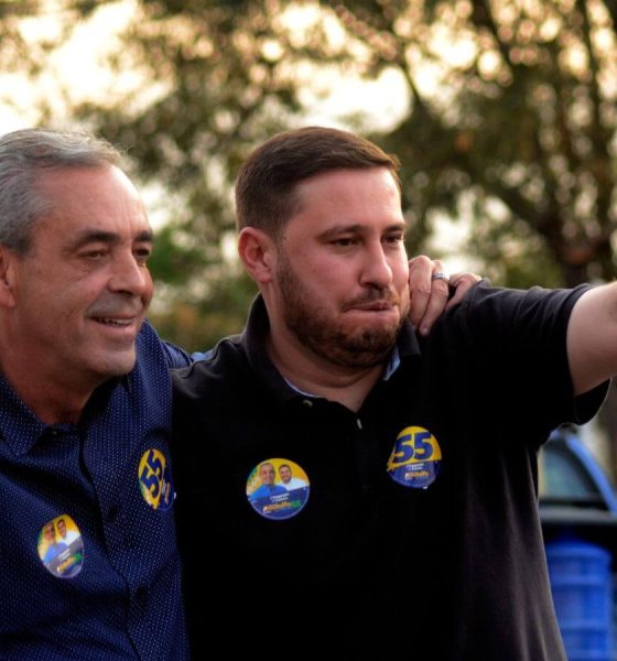 Professor Rodolfo e João Paulo em Várzea Paulista