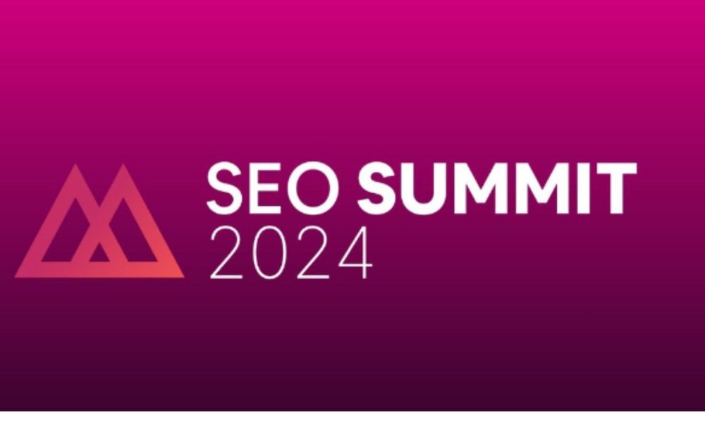 Banner sobre o SEO Summit 2024.