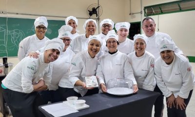 Estudantes da Feira Tecnológica da Etec