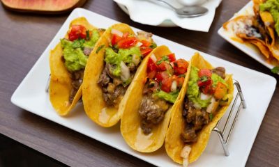 Tacos de Carne com Guacamole