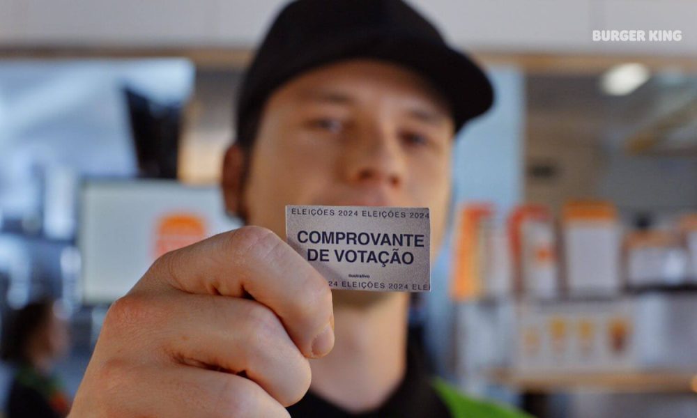 Burger King vai comprar o seu voto nessa eleição