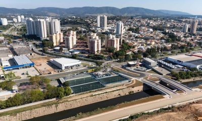 Cidade de Jundiaí vista de cima (abre e fecha feriados)