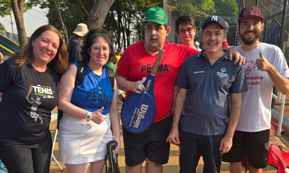 Equipe de atletas do PEAMA de Jundiaí.