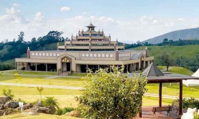 Fachada do Templo Mundial da Paz.