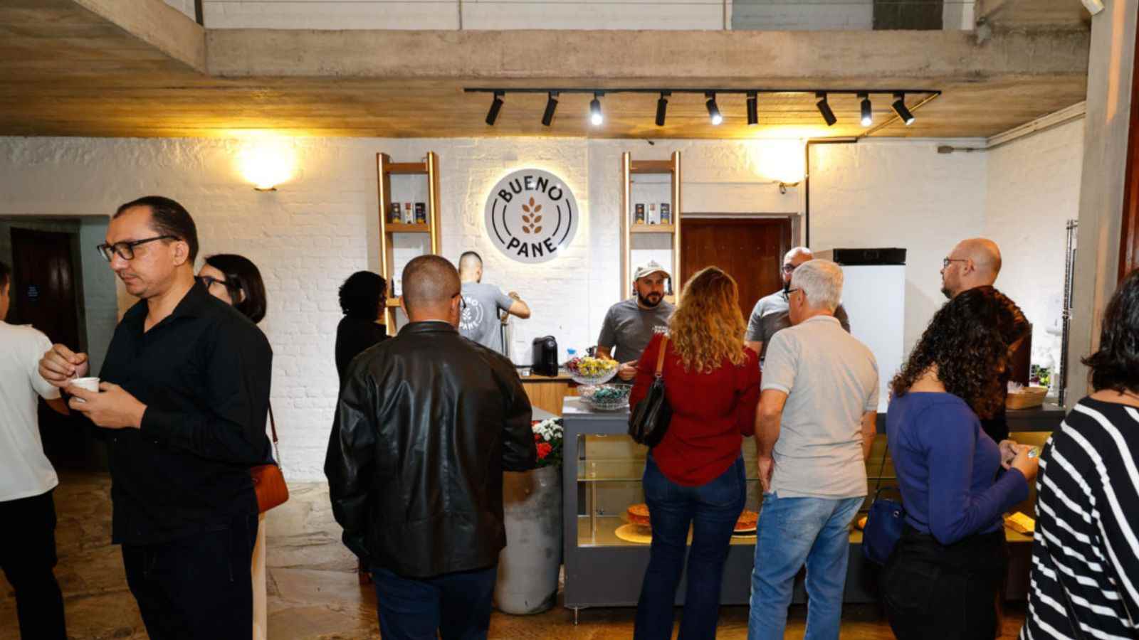 Espaço gastronômico no Teatro Polytheama, em Jundiaí.