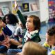 Alunos de creche de Campo Limpo Paulista em interação durante as aulas.