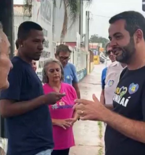 Gustavo Martinelli apresenta propostas para moradores e comerciantes do Caxambu