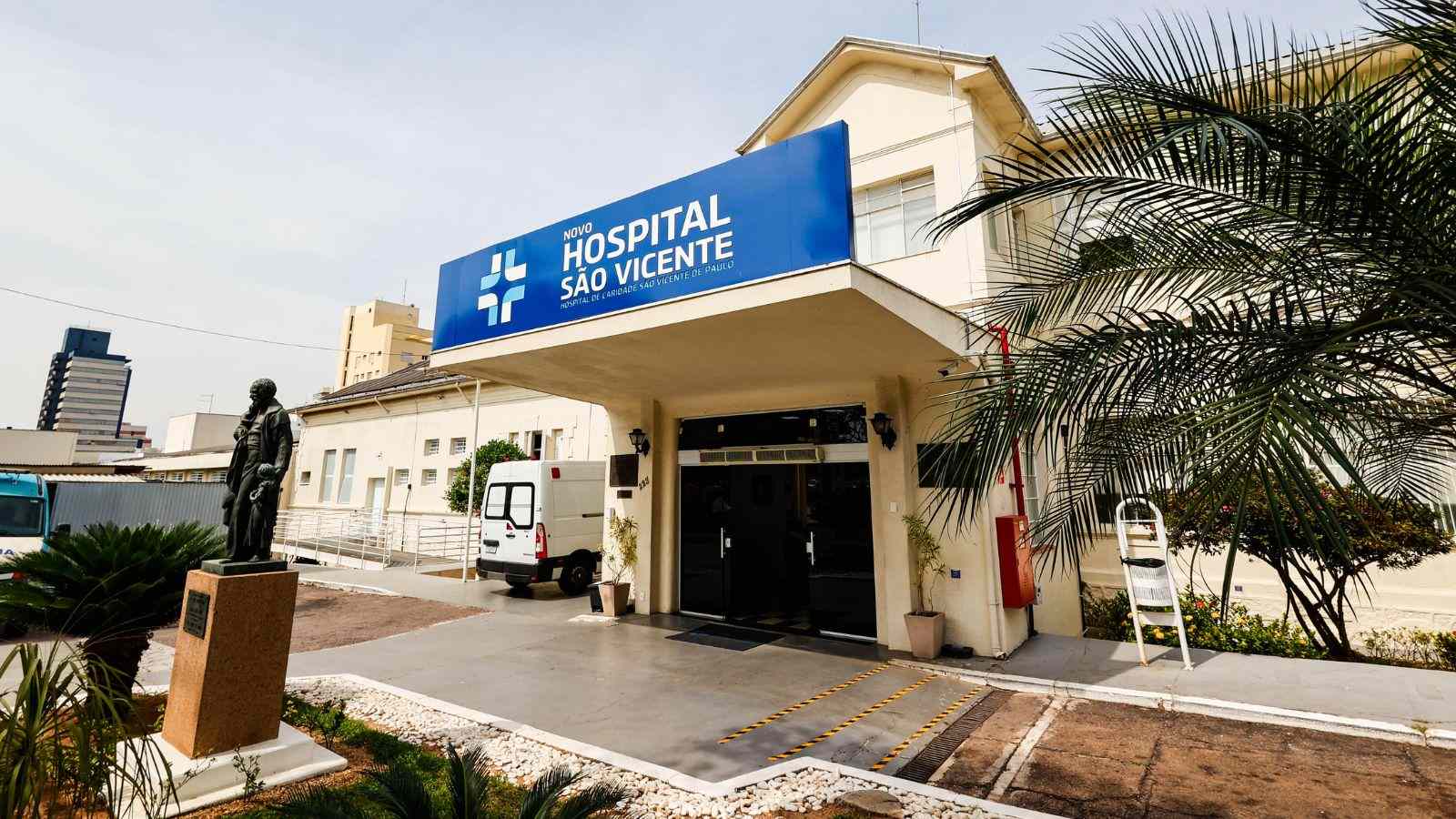 Fachada Hospital São Vicente