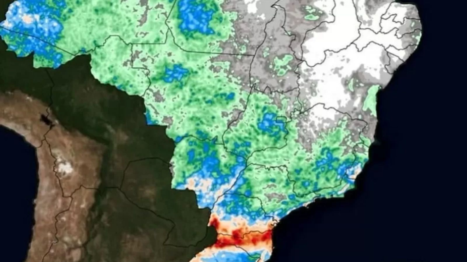 Mapa chuvas no Sudeste, Jundiaí