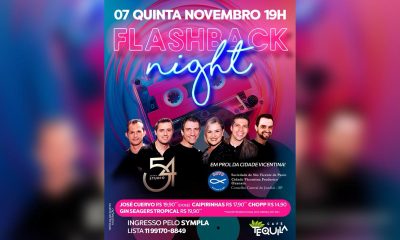 Café Tequila realiza noite do flashback em prol da Cidade Vicentina em Jundiaí.