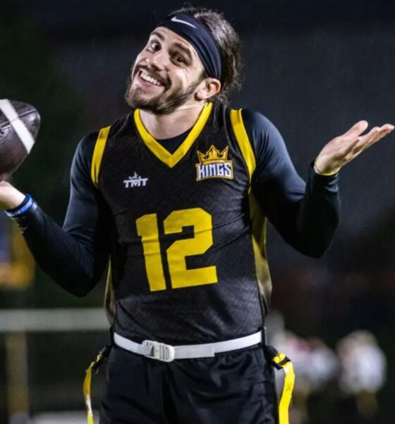 Antonio Augustto, atleta de flag football