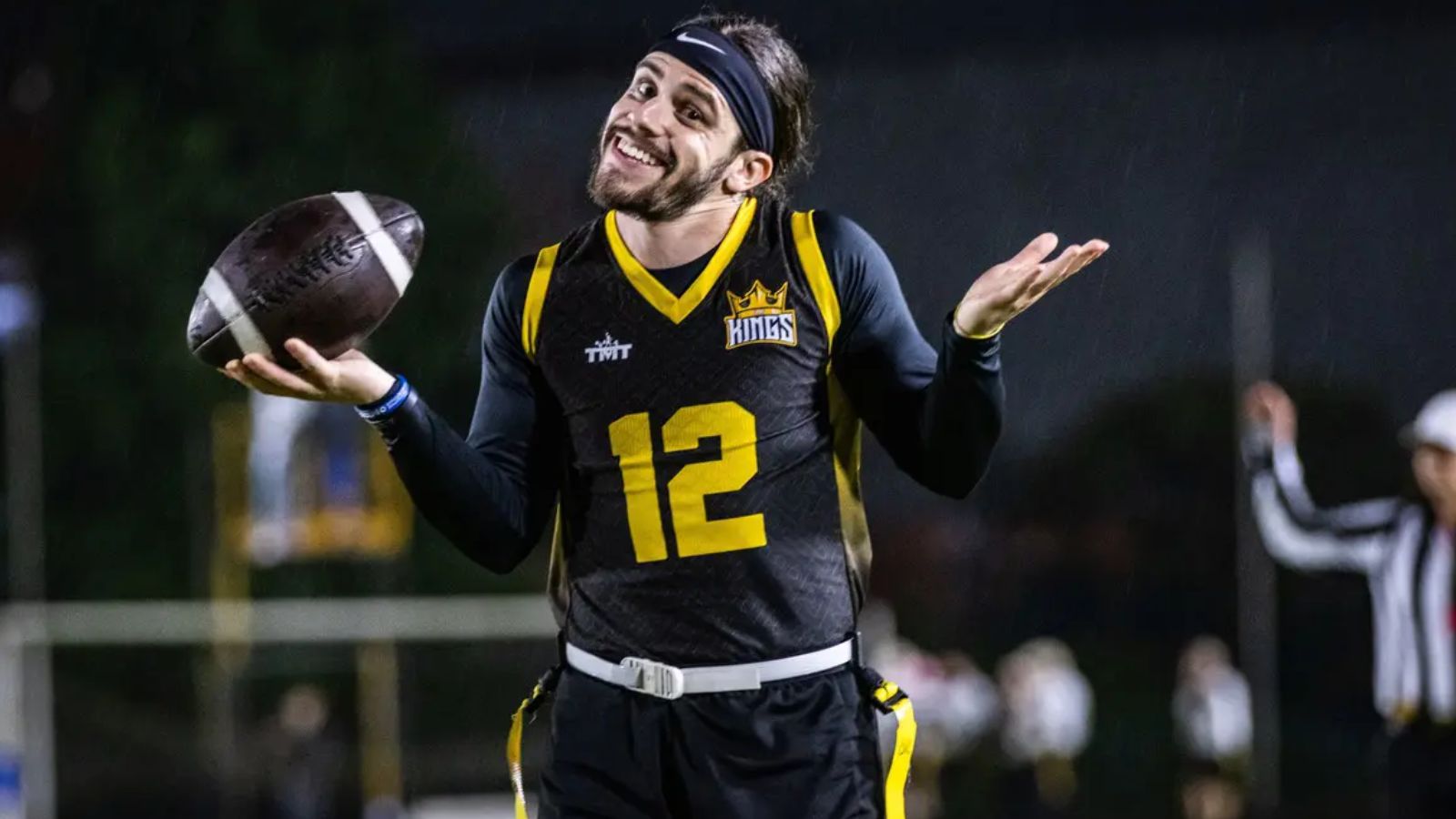 Antonio Augustto, atleta de flag football