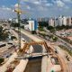 Obras do complexo viário da Ozanan.