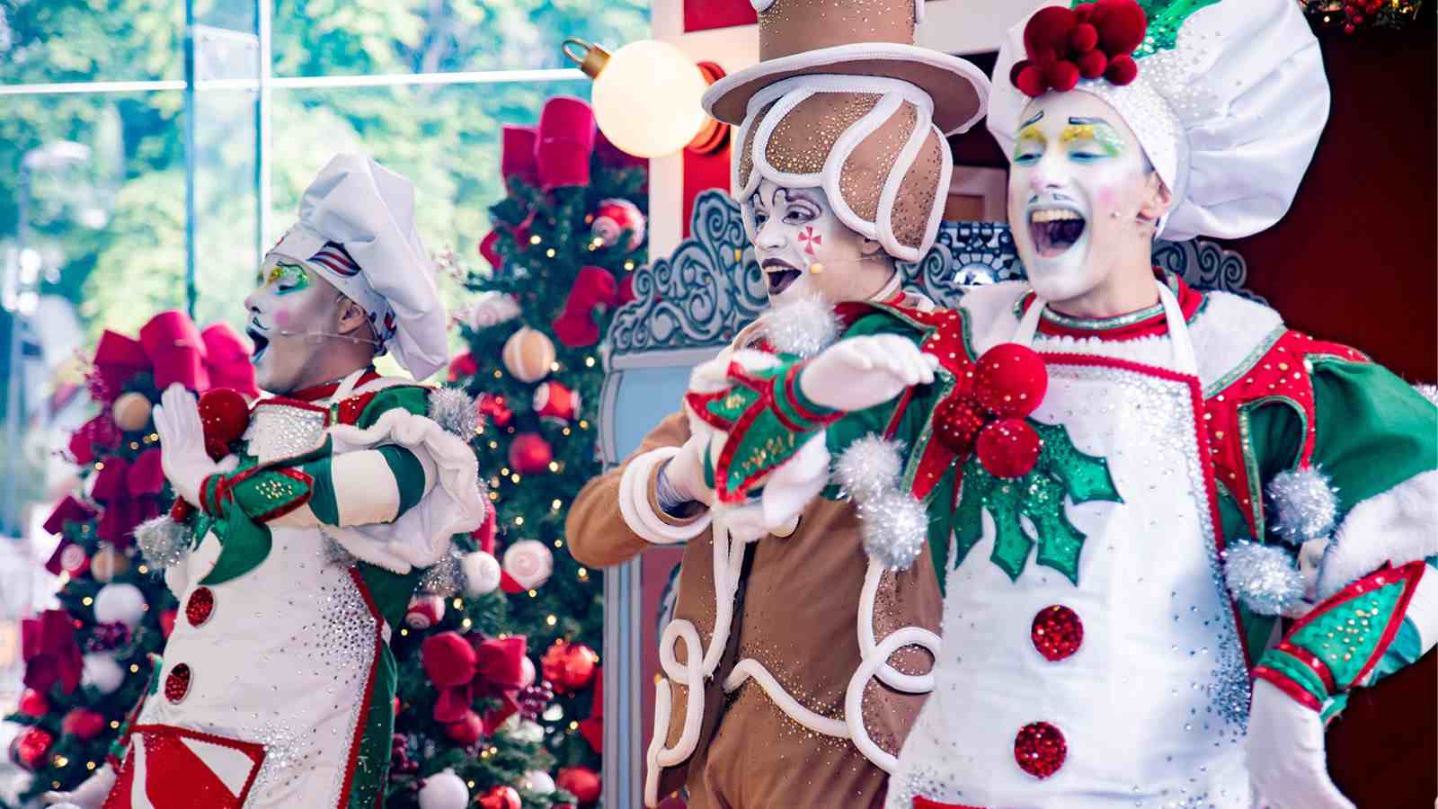 Decoração de Natal e Show no Maxi Shopping.